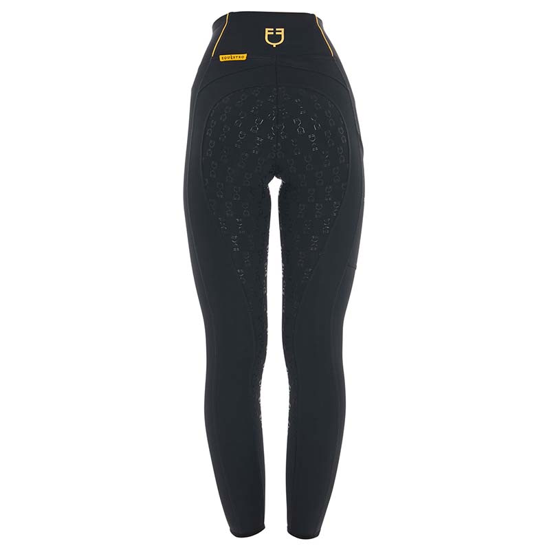 Equestro Winter Full-Grip Riding Leggings with Fleece Lining - 9784