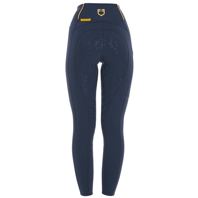 Equestro women’s riding leggings high waist full grip  - 3478