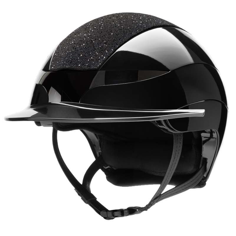 Equiline XANTO TOP SWAROVSKI Riding Helmet - Standard visor - 3231