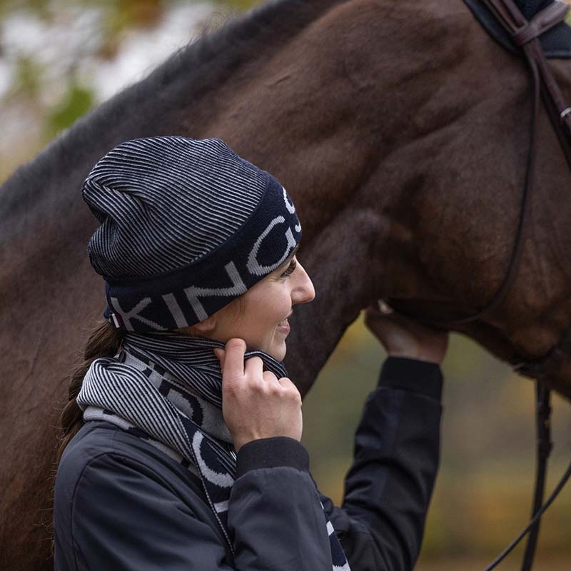 Winter Beanie Kingsland KL Marion, Wool blend / Fleece lining - 9374