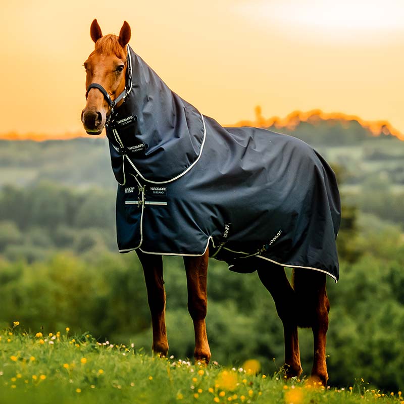 Horseware Amigo Ripstop 900D Plus Pony Turnout Rug 0g  - waterproof with removable neck cover - 0481