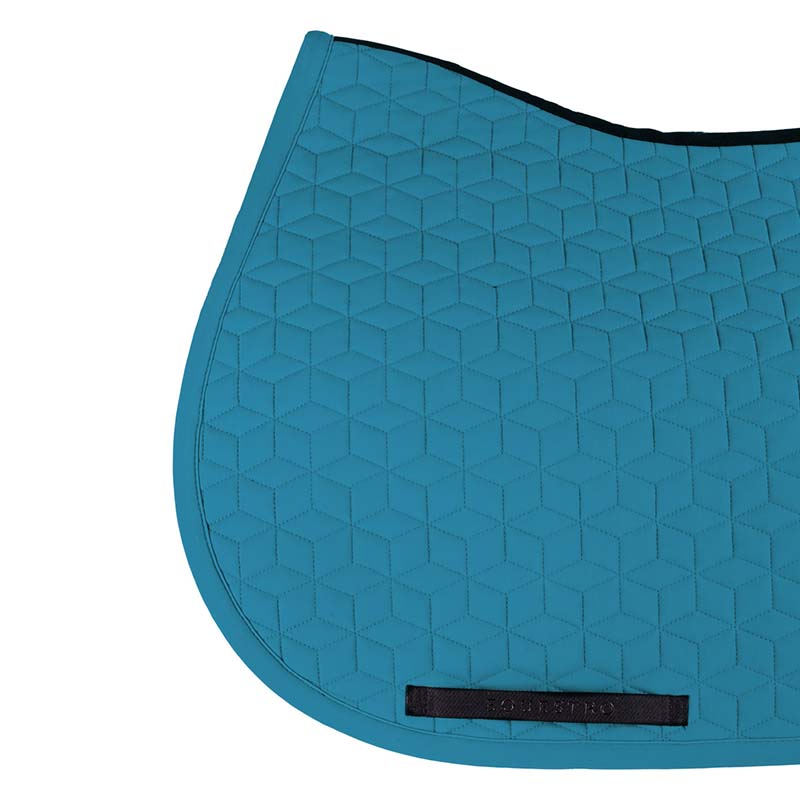 Equestro Jumping Saddle Pad with Cube Quilting - 9824