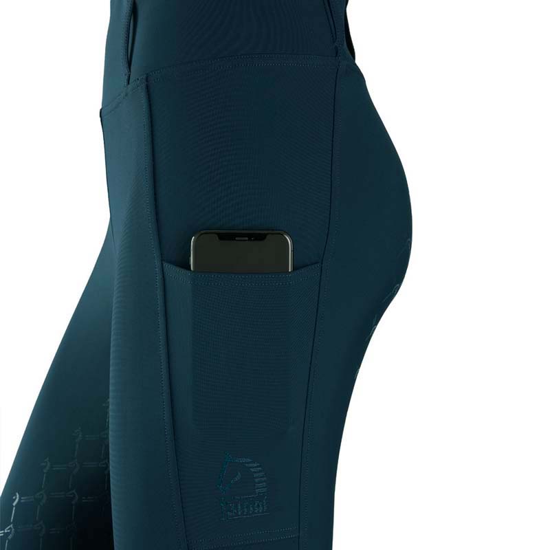 Winter Riding Leggings for women Tattini mod. Agatea, Full grip - 3941