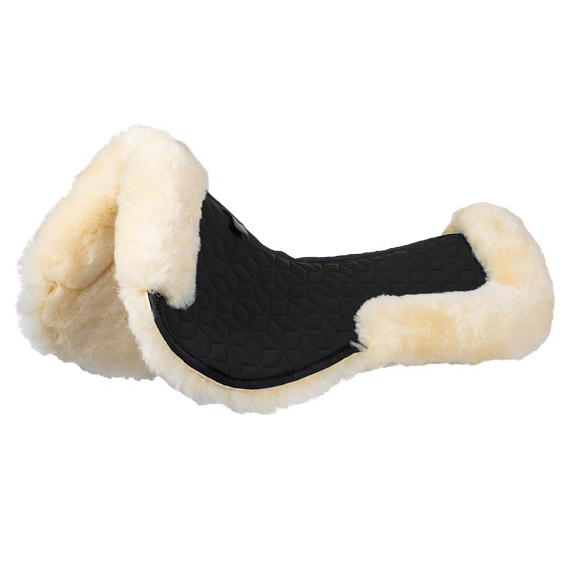 Equestro Half pad in Technical fabric and Sheepskin  - 2915