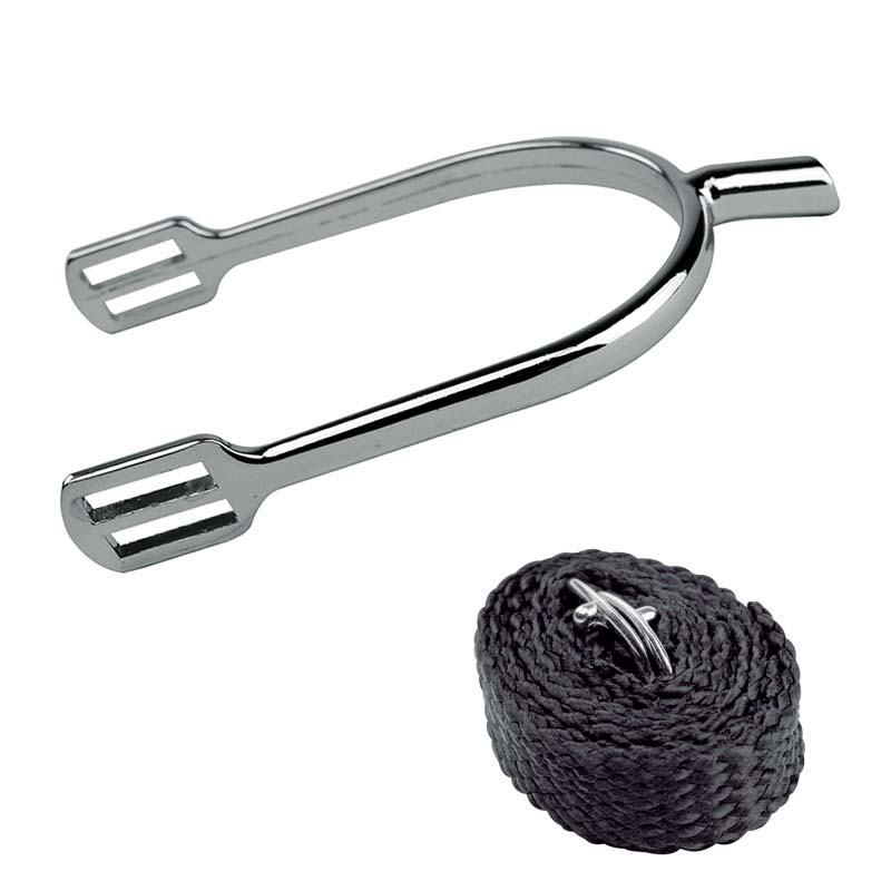 English Spurs for Children Riding World - with straps - 3056