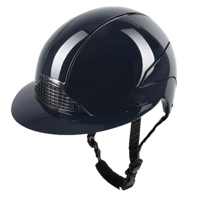 SWING H24 Lady Glossy Riding Helmet with wide visor - 3255