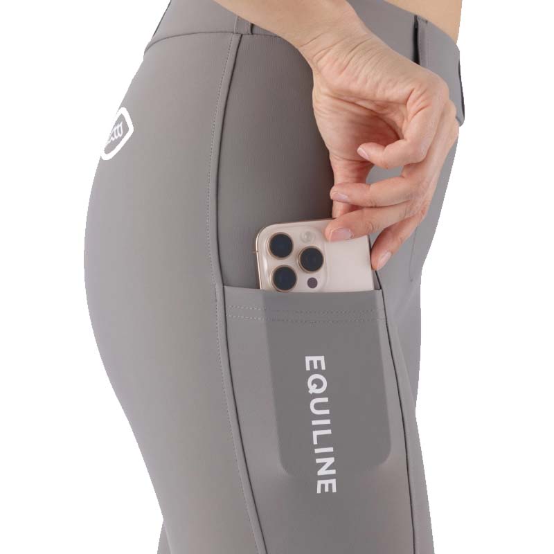 Women Riding Leggings Equiline CLESSK Knee Grip with belt loops - 9291
