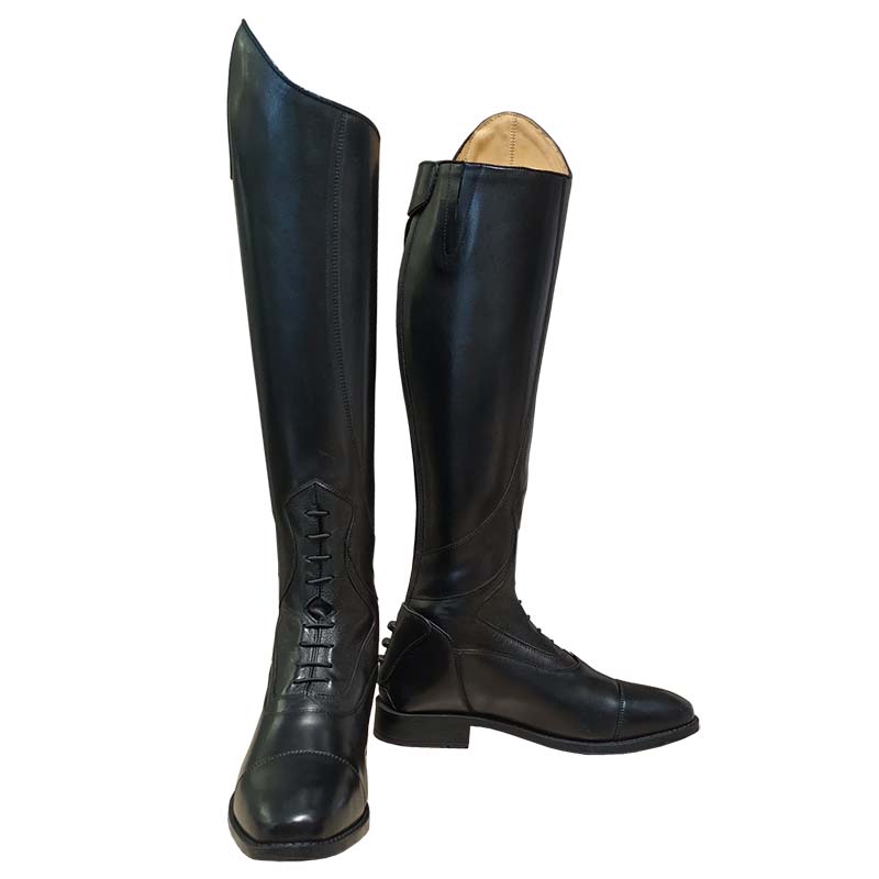 BHB Clarissa Riding Boots with Lace in genuine leather - 3682
