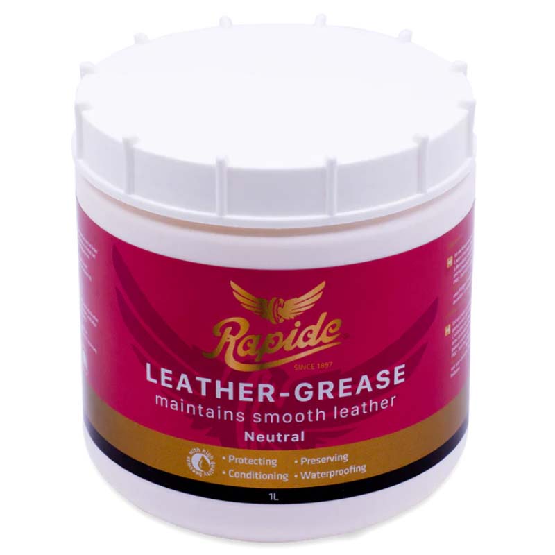 Rapide Leather Grease - Cream for tack equipment 1000 ml