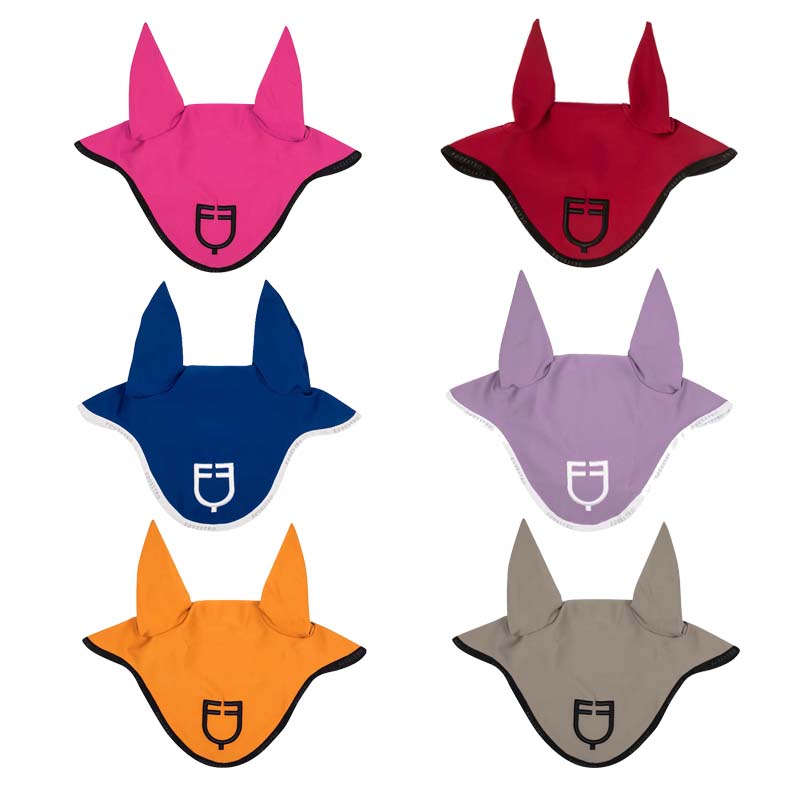 Ear net fly veil Equestro model GP with logo - 0571