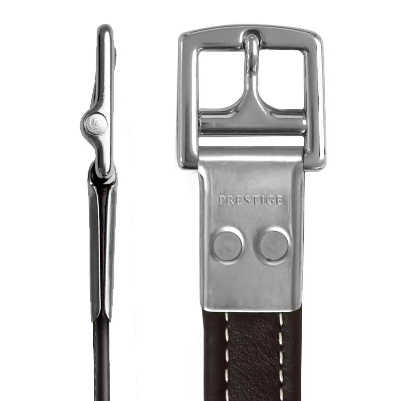 Anti-Stretch Stirrup Leathers Prestige ERGORIDE 3A117 in calf leather - 2407