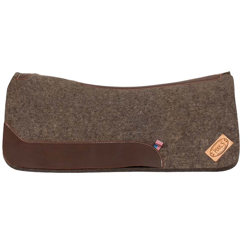 Pool’s felt western saddlecloth with ventilation holes - 5080