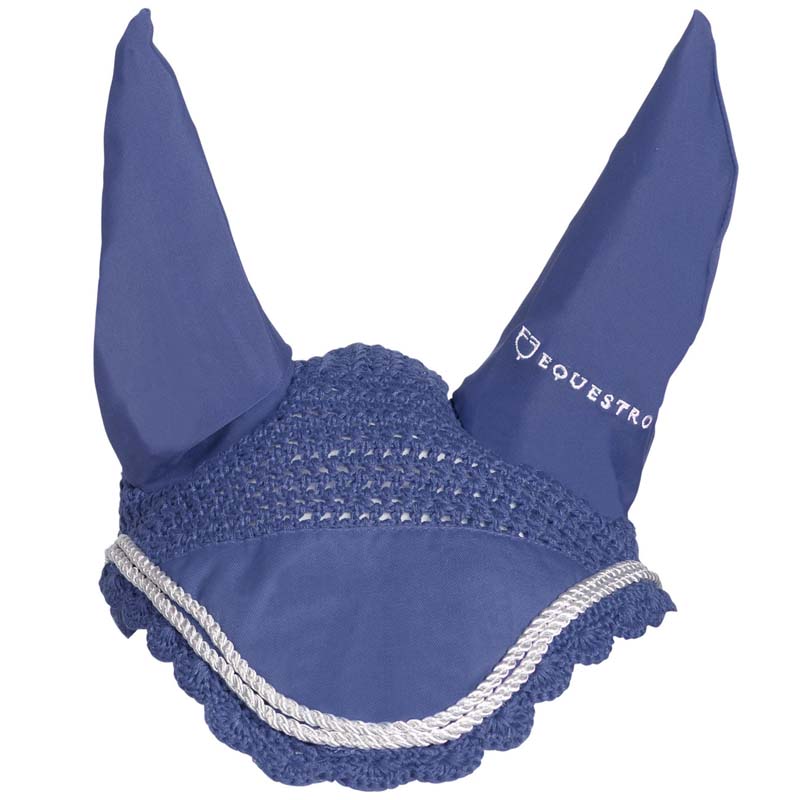 Equestro ear net with cord - 0585