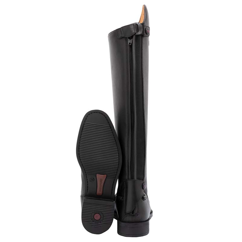 Supreme riding boots with laces and zip in leather - 37391