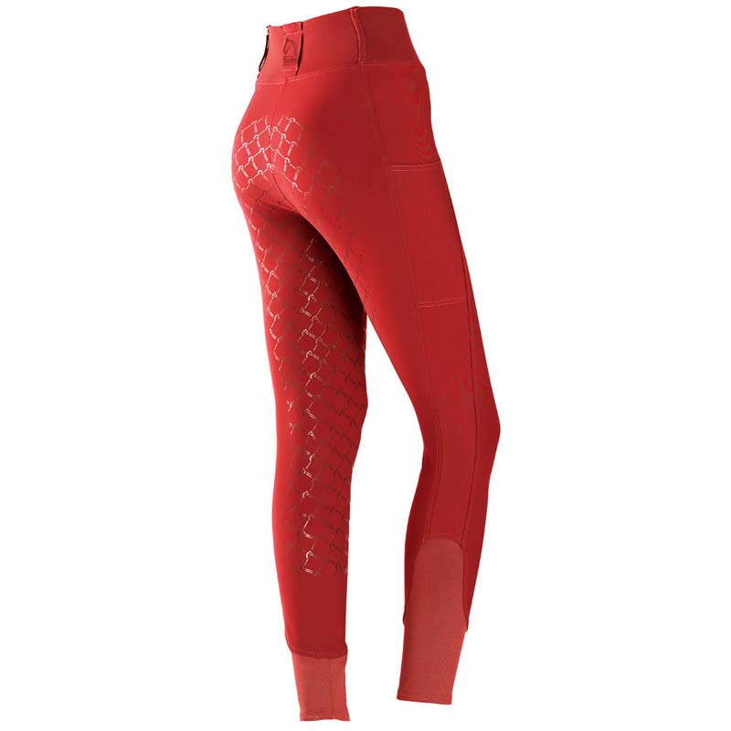 Winter Riding Leggings for women Tattini mod. Agatea, Full grip - 3941