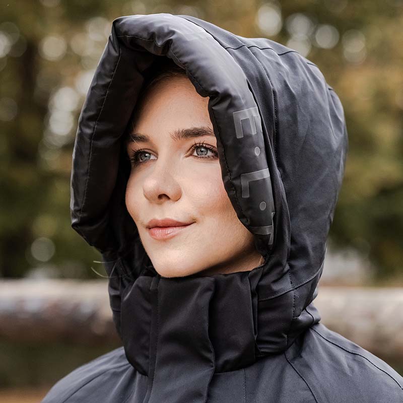 Long Winter Riding Coat ELT mod. Performance Opal - 2615