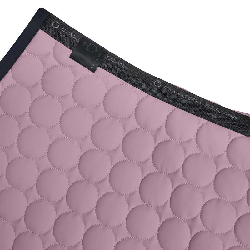 Cavalleria Toscana jumping saddle pad geometric quilted - 9624