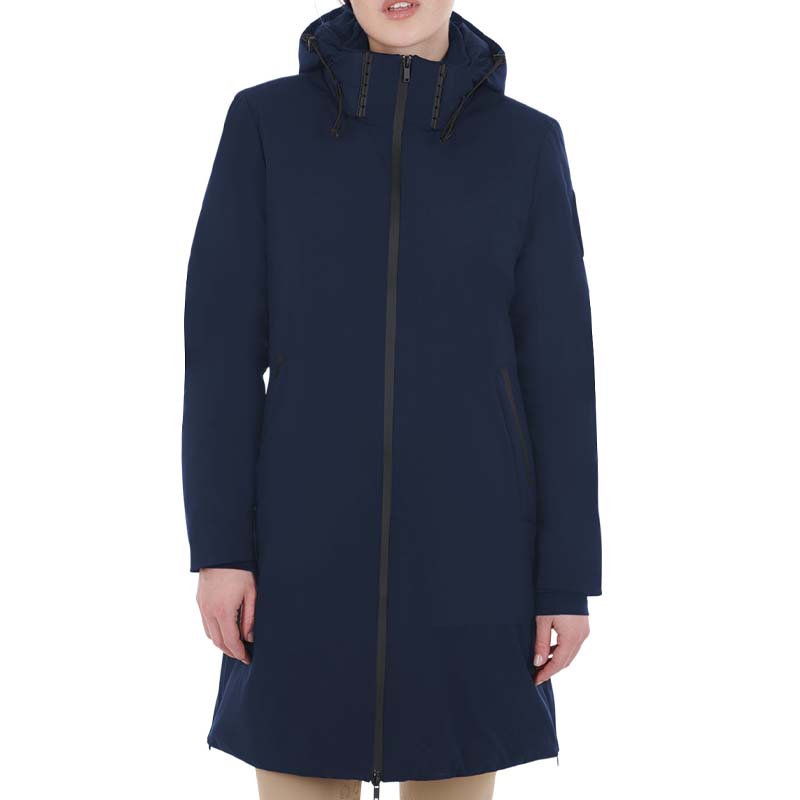 Equestro Long Waterproof Winter Jacket for women, Parka style - 9803