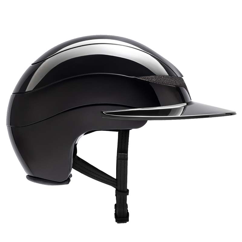 Equiline XANTO Riding Helmet with Swarovski Front - Wide visor - 3286