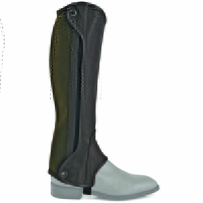 Equestro Chester half-chaps in leather