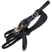 DRIVING REINS WITH SNAPS AND CONNECTION TO GIRTH