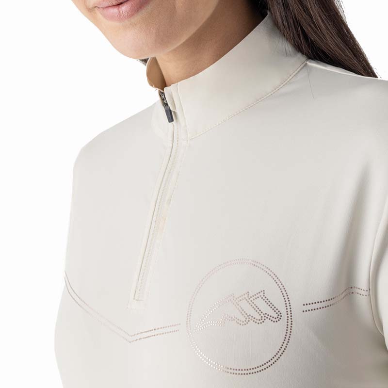 Equiline Women’s Second Skin mod. Equost w/long sleeve - 9208