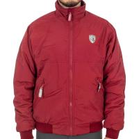 WINTER BOMBER JACKET IN BREATHABLE TECHNICAL FABRIC WITH FLEECE LINING