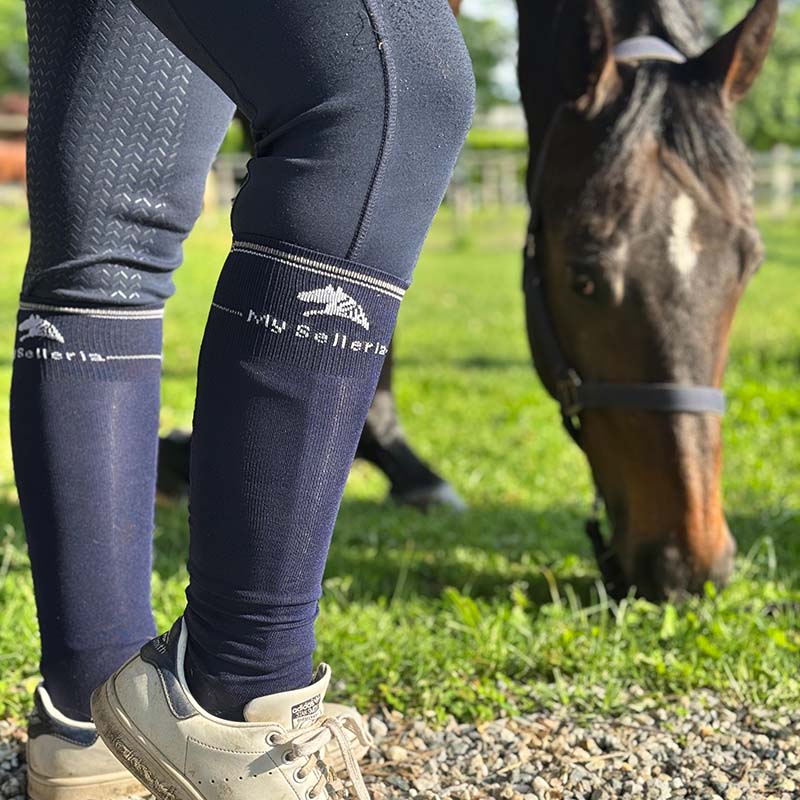 Technical riding socks My Selleria in stretch fabric - 0015
