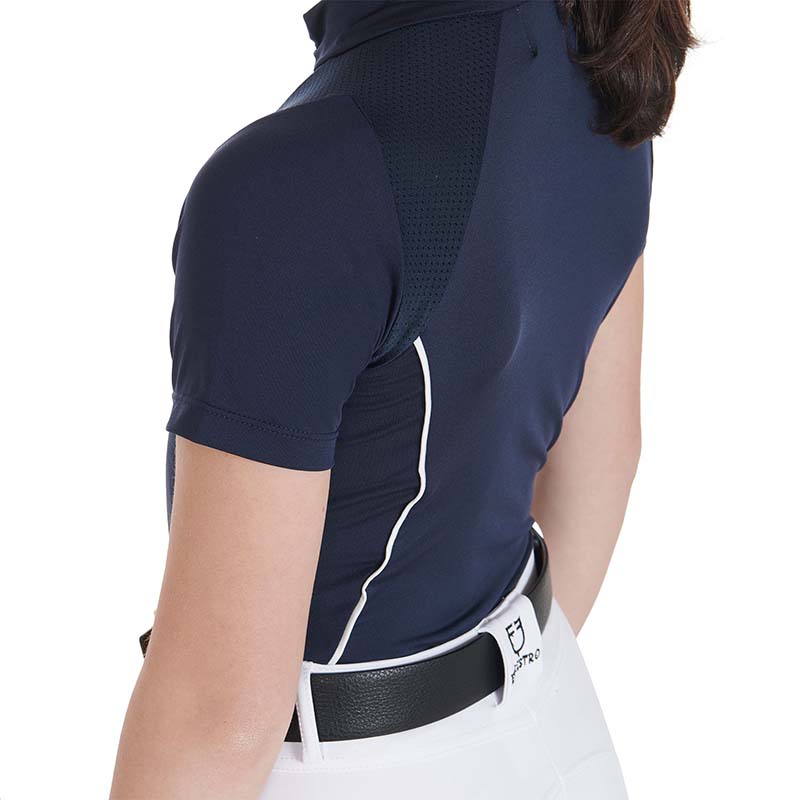 Equestro training polo shirt junior short sleeved - 9066