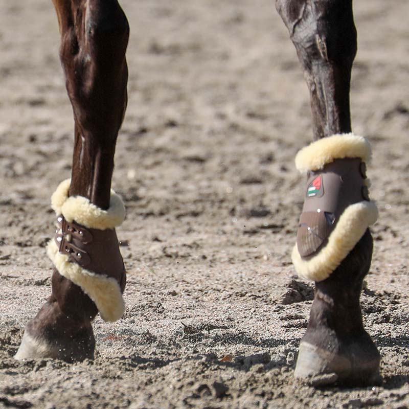 Zandona’ Carbon Pro Techno-Fur young fetlock boots fluffy - 1743