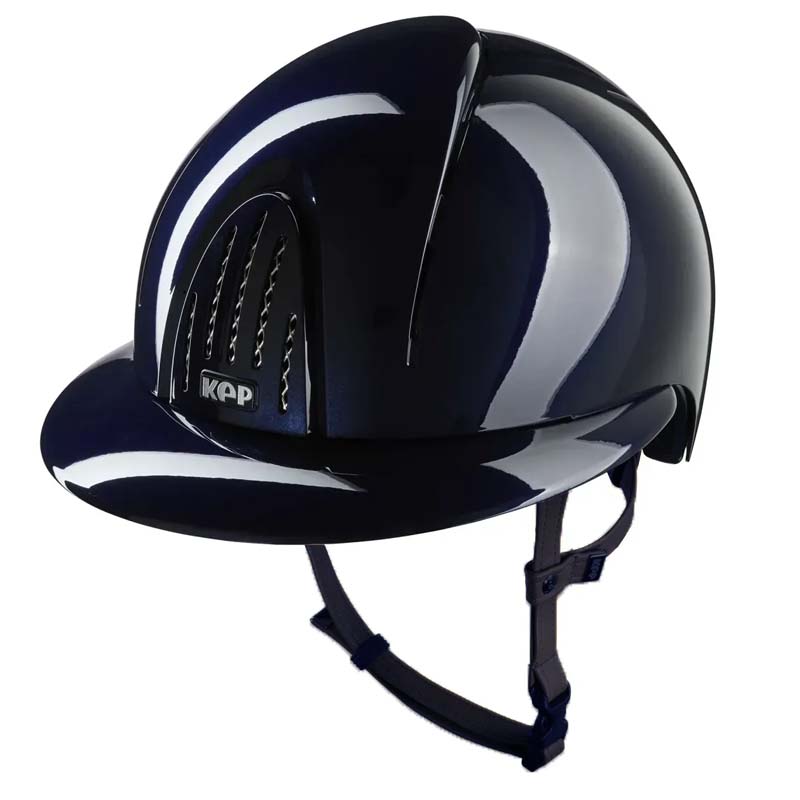 KEP Smart Nova Metal Polish Polo Helmet - wide visor, glossy - 3298