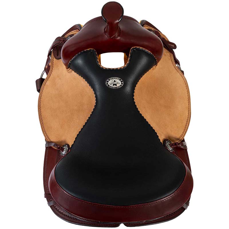 Garland All Round Western Saddle border #1 with round skirt - 4851