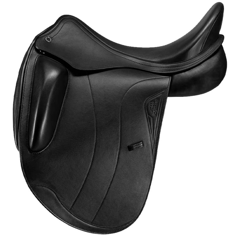 Dressage saddle e9 in doubled leather - equiline saddle division