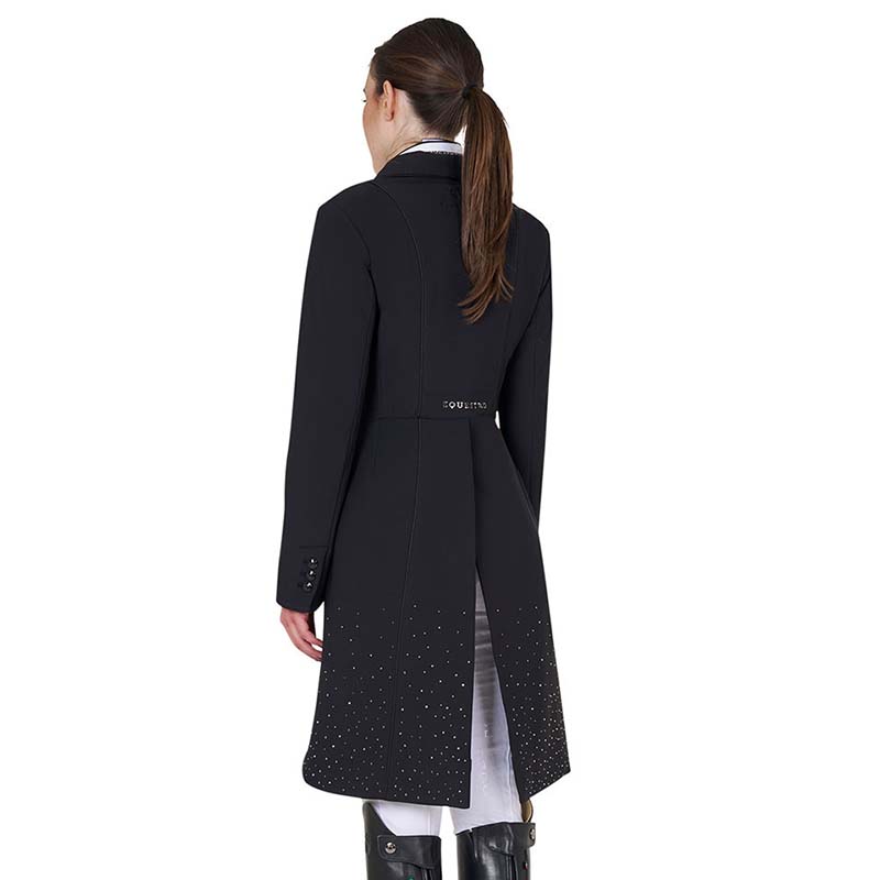 Dressage Tailcoat for Women Equestro with rhinestones - 9477