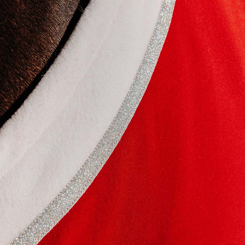 Equithème Xmas Fleece Horse Rug - 9324