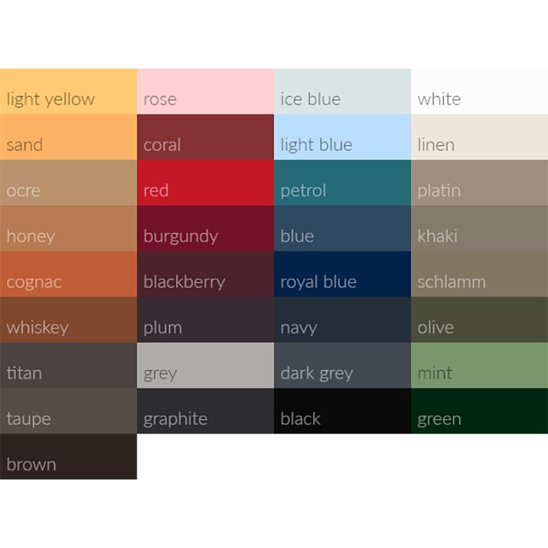 Mattes pure wool noseband cm 28 - 2306