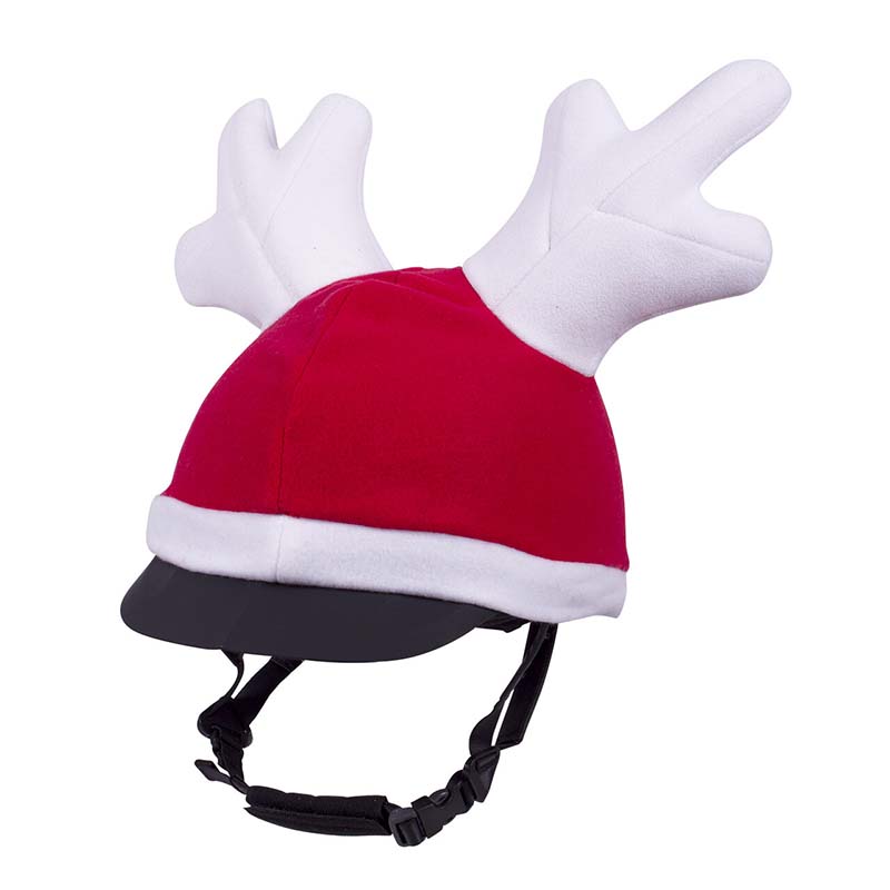 Christmas helmet cover with reindeer ears 
