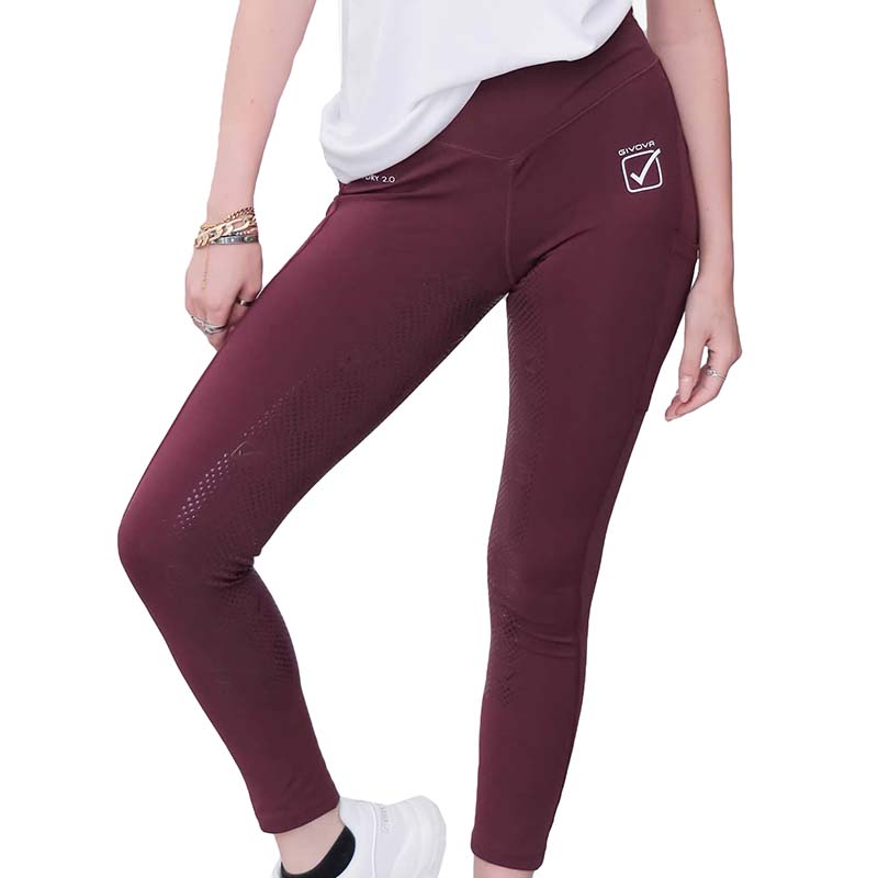 Women riding leggings Givova Eco Horse Full grip - 3414