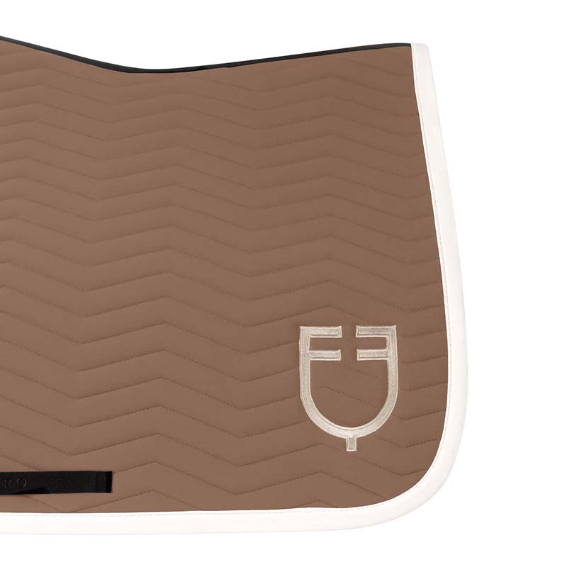 Equestro Jumping Saddle pad Wave Quilting - 9826