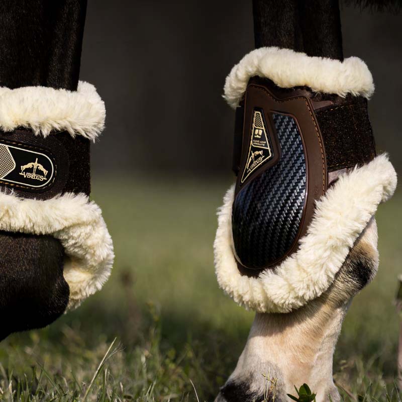Veredus Young Jump Absolute Carbon Gel “Save the Sheep” Rear Fetlock boots for young horses - 1627