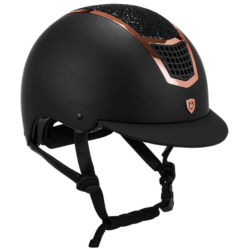 Equestro eclipse stone matt riding helmet