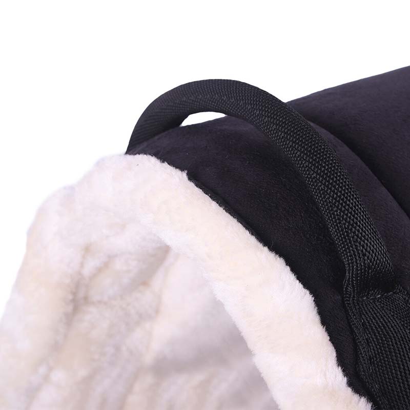 Bareback Pad QHP with handle and Synthetic sheepskin - 5098