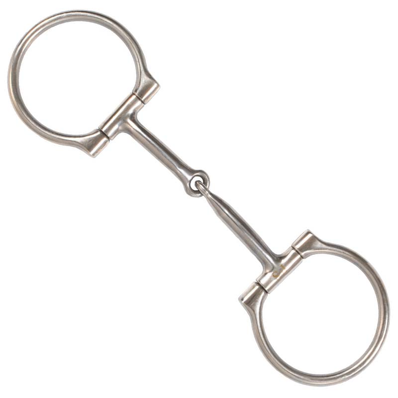 D-ring snaffle with copper inserts - 4534