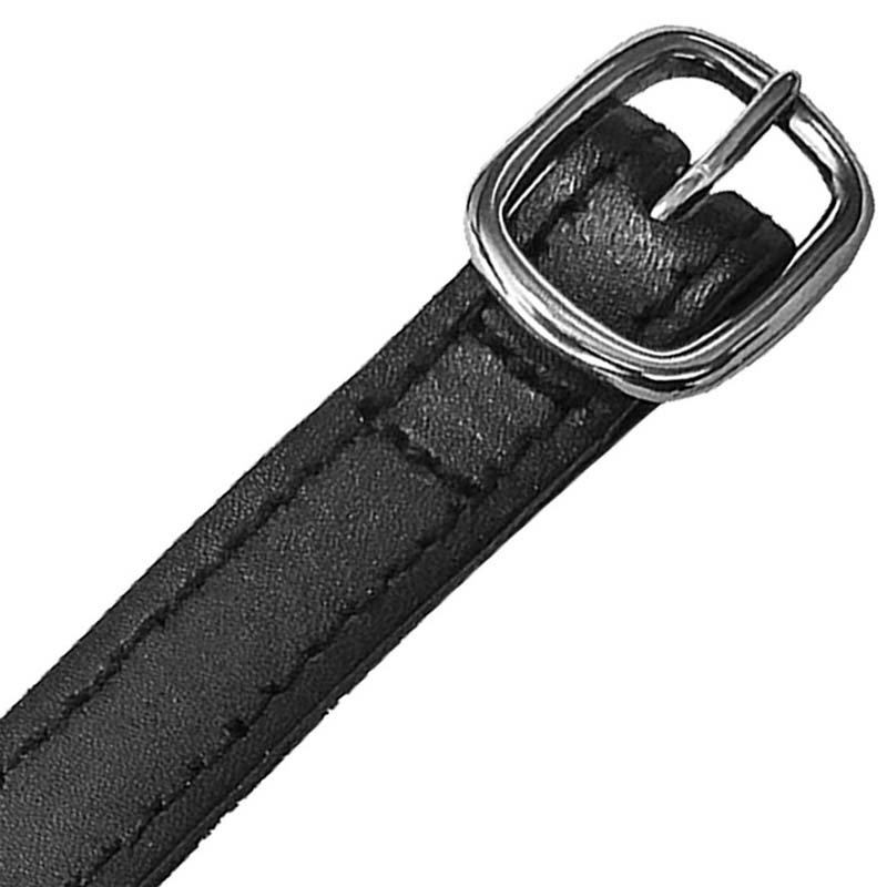 Equestro Spur Straps for English Riding in Soft Leather - 3004