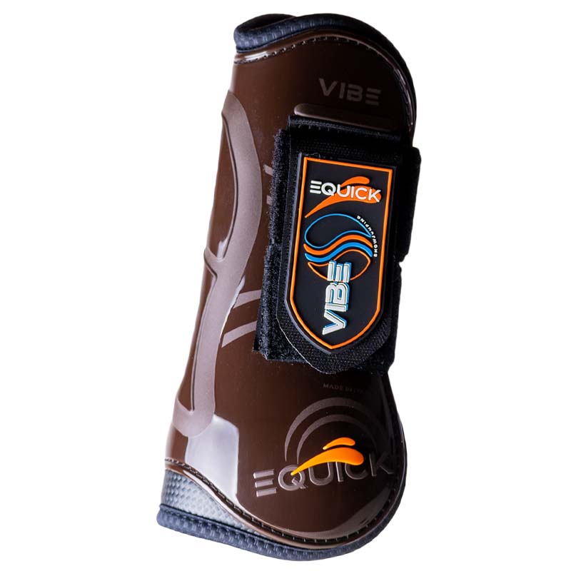 eQuick Vibe Front Tendon Boots with Velcro closure - 1617