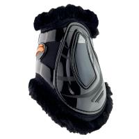 eQUICK FETLOCK BOOTS eAIRSHOCK LEGEND FLUFFY REAR with SYNTHETIC WOOL