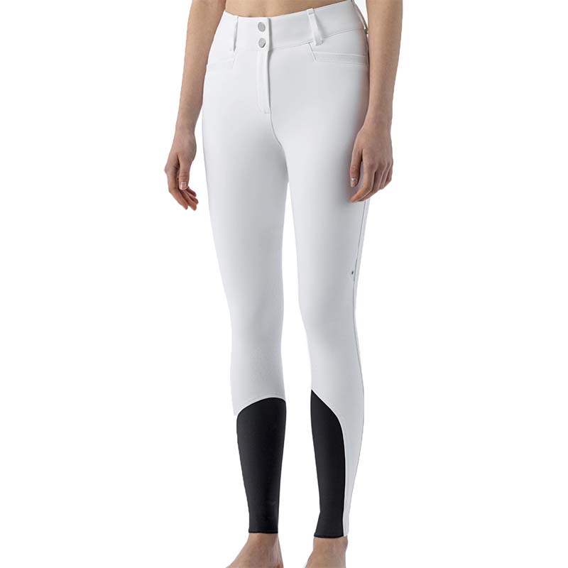 Equiline women's breeches Crystalek w/Knee grip and Glitter details - 3416