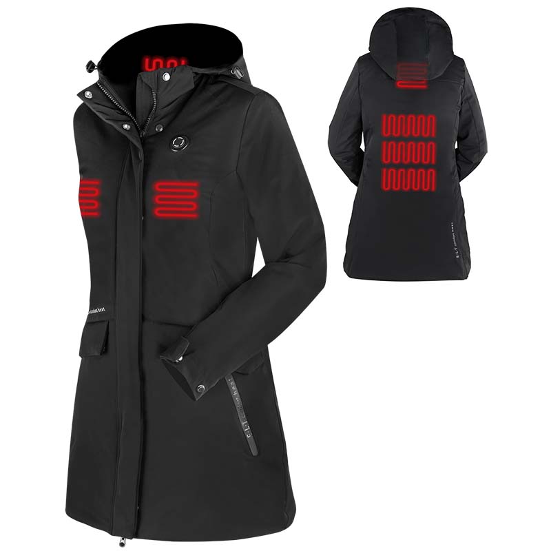 Heated Waterproof Jacket for women ELT Comfort Heat (battery not included)