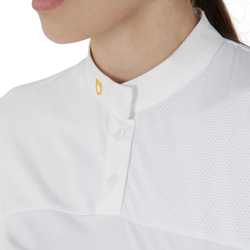 Ladies Equestro mesh competition polo shirt - 3512
