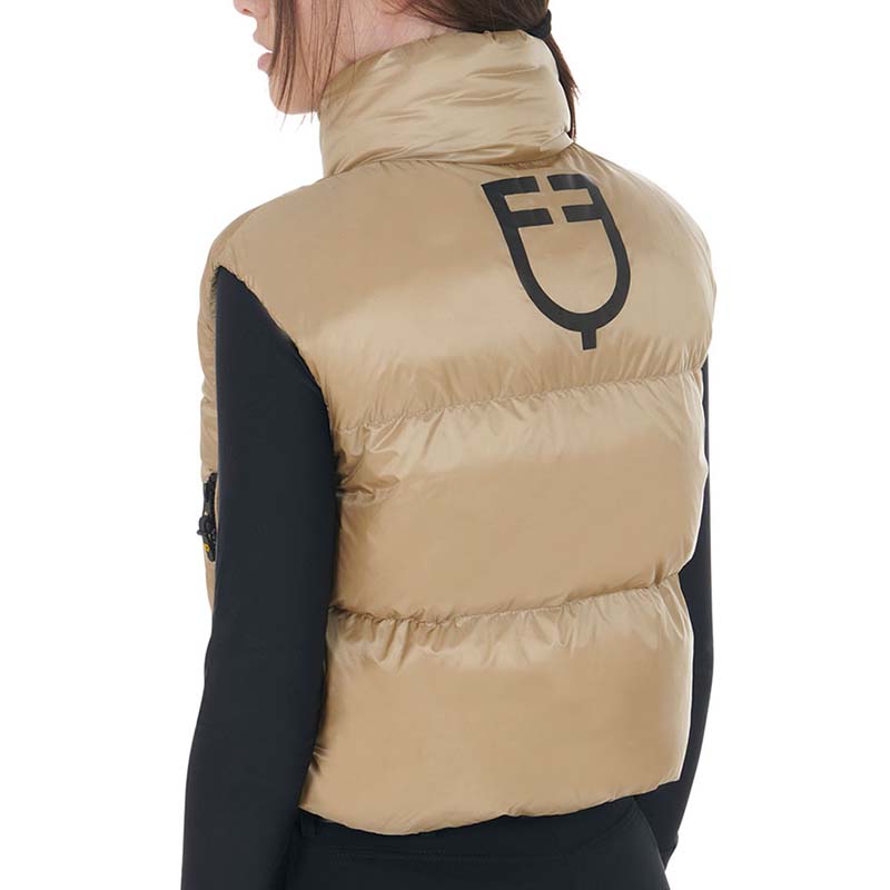Equestro Cropped Padded Vest for women - 9850
